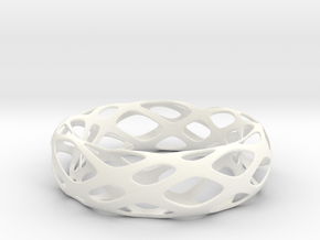 Frohr Design Bracelet 011 in White Processed Versatile Plastic