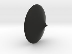 Bell shape scopperil in Black Natural Versatile Plastic