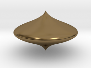 Bell shape scopperil in Polished Bronze