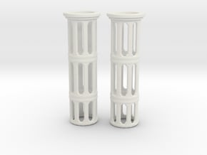Turboshafts  in White Natural Versatile Plastic
