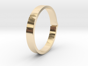 Pointer ring in 14K Yellow Gold