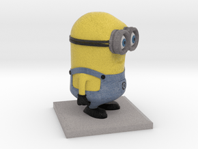 Minion Despicable me (4cm height) in Full Color Sandstone