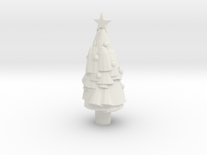 Paint Your Own Mini Christmas Tree in White Natural Versatile Plastic
