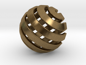 Ball-14-3 in Natural Bronze