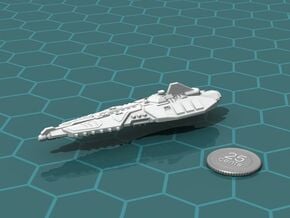 Stravok Shung Battleship in White Natural Versatile Plastic