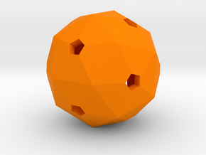 Hollow Blank D60 in Orange Processed Versatile Plastic
