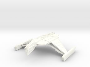 Romulan Bird Of Prey II in White Processed Versatile Plastic