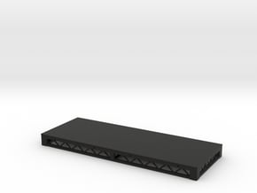 1:25 Platform 8x3 in Black Natural Versatile Plastic