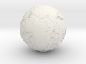 Earth Seabed in White Natural Versatile Plastic