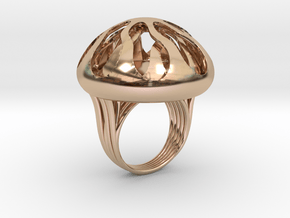 Tethys in 14k Rose Gold Plated Brass