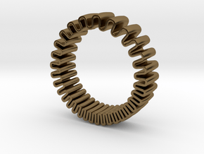 MYTO // Mitochondria Ring in Polished Bronze