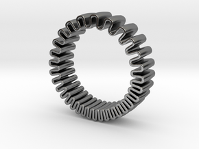 MYTO // Mitochondria Ring in Polished Silver
