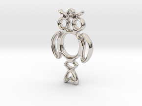 Object No. 21 in Rhodium Plated Brass