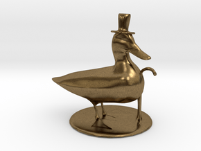 Lucky Duck in Natural Bronze