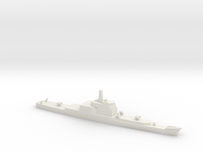 Long Beach Refitted with Aegis, 1/2400 in White Natural Versatile Plastic