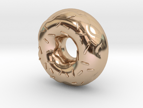 Original Design: Donut Steel! in 14k Rose Gold
