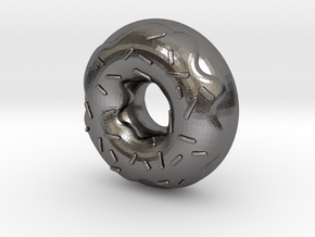 Original Design: Donut Steel! in Polished Nickel Steel