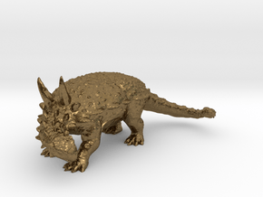 Ankylosaurus museum 3D scan data collectable in Natural Bronze