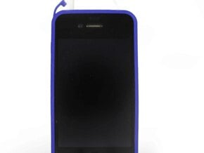 Brute with plugs for iPhone 4 in Purple Processed Versatile Plastic