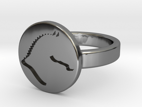 Signet Ring (TheMarketingsmith) in Fine Detail Polished Silver