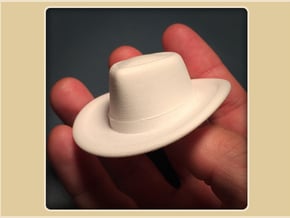 Ranger Hat in White Processed Versatile Plastic