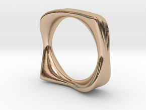 Ring It (the can) in 14k Rose Gold Plated Brass