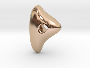RUNE-T in 14k Rose Gold Plated Brass