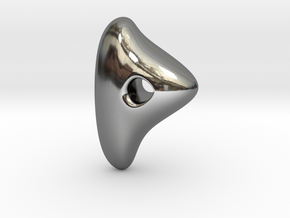 RUNE-T in Fine Detail Polished Silver