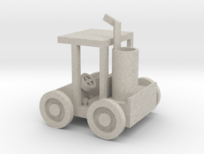 Small Golf Car in Natural Sandstone