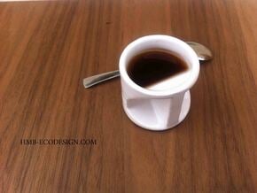 expresso coffee cup Father's day  in White Natural Versatile Plastic
