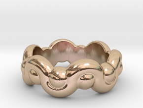Strange Fantasy Ring 24 - Italian Size 24 in 14k Rose Gold