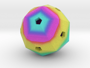 Hollow Blank Rainbow D60 in Full Color Sandstone