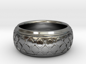 PATTI bangle  in Fine Detail Polished Silver