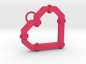 Construx Heart in Pink Processed Versatile Plastic