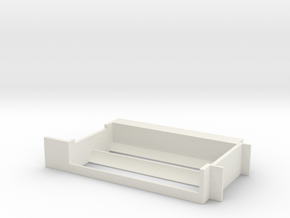 18650 Paralell or Series Sled 1590G in White Natural Versatile Plastic