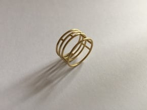 Delicatesse Ring  (Size K, 50, 5 1/8, 10) in Natural Brass
