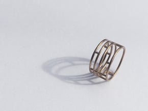 Delicatesse Ring  (Size K, 50, 5 1/8, 10) in Natural Bronze