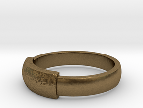 Ring Hilly in Natural Bronze