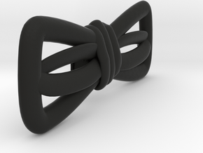 Hand sketched bow-tie in Black Natural Versatile Plastic
