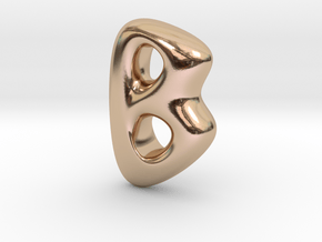 RUNE- B in 14k Rose Gold