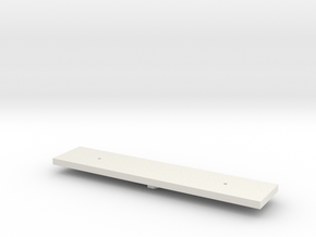 Dz Wagon Chassis in White Natural Versatile Plastic