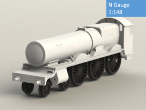 GWR Saint class locomotive, N Gauge in Tan Fine Detail Plastic