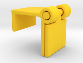 Logitch c920 Webcam Flip Cover in Yellow Processed Versatile Plastic