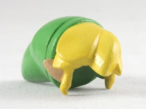 Toon Headpiece in Tan Fine Detail Plastic