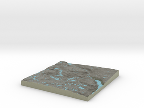 Terrafab generated model Sat Sep 12 2015 15:55:41  in Full Color Sandstone