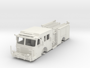 1/87-Scale Contemporary Urban Pumper in White Natural Versatile Plastic