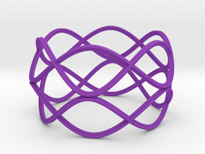 Nordic Bracelet in Purple Processed Versatile Plastic