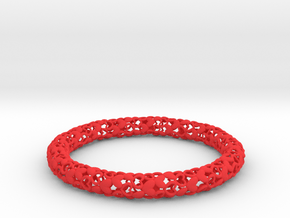 Heart By Heart Bracelet in Red Processed Versatile Plastic