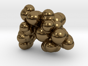 amoxicillin_space_fill in Polished Bronze