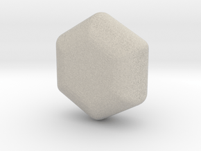 Cute candy HEXAGON in Natural Sandstone